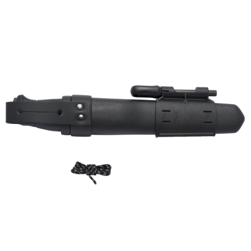 Morakniv Garberg BlackBlade ніж для активного відпочинку з комплектом для виживання, чорний
