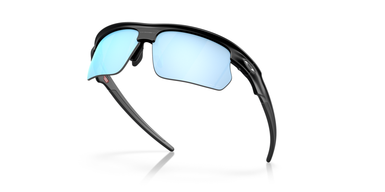 Oakley BISPHAERA сонячні окуляри з оправою Matte Black та лінзами Prizm Deep Water Polarized, 68