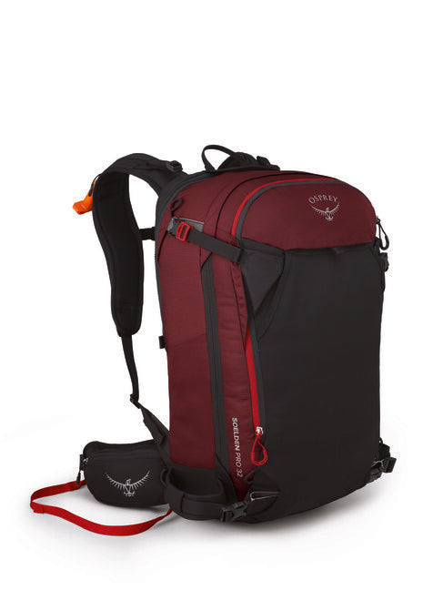 OSPREY soelden pro avy 32 II лижний альпійський рюкзак, червона гора