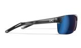 Wiley X Prime сонцезахисні окуляри Captivate Polarized, синє дзеркало, глянцевий кристально-сірий