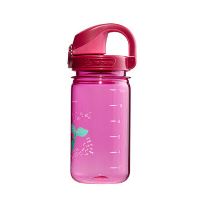 Nalgene Grip-n-Gulp Sustain дитяча пляшка для води, pink mermaid, 0,35 л