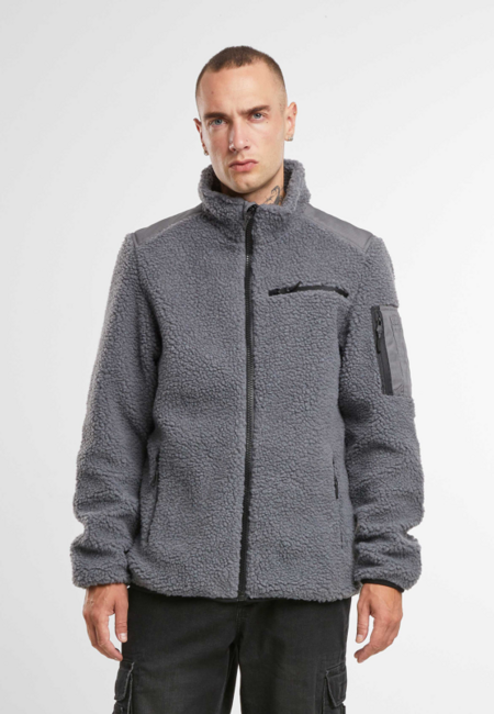 Brandit Ramble куртка флісова чоловіча Teddyfleece, антрацитова