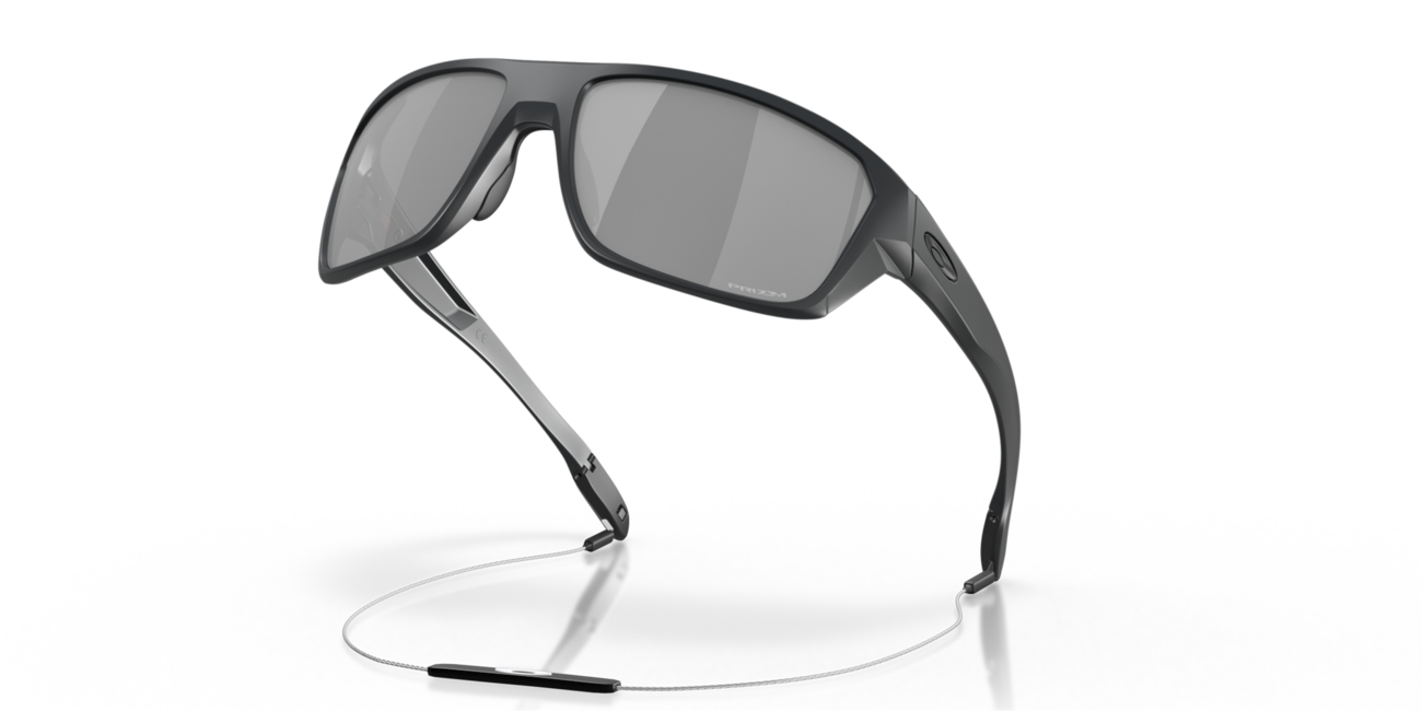 Oakley SPLIT SHOT сонячні окуляри з оправою Matte Carbon і лінзами Prizm Black 64