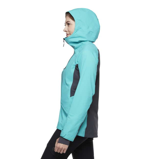 Black Diamond Dawn Patrol Hybrid Shell куртка-гібрид темна патина жіноча