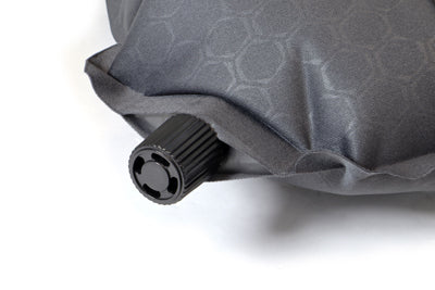 Origin Outdoors надувна подушка з чохлом, сіра 39 x 26 x 8см