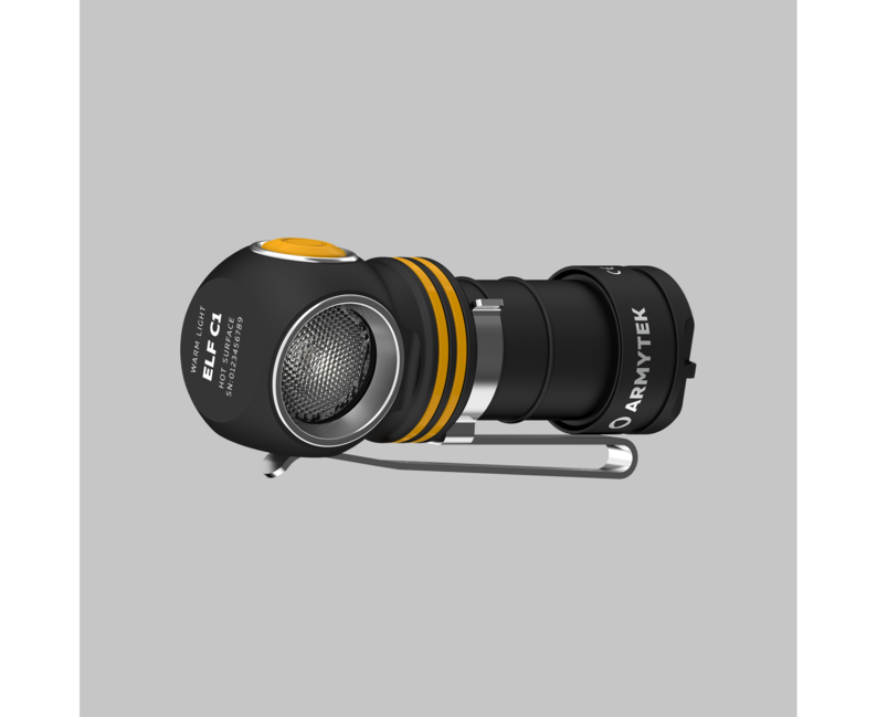 ArmyTek Elf C1 USB-C налобний ліхтар LED з живленням від акумулятора 930 лм ручний ліхтар, теплий білий