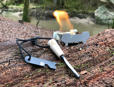 Origin Outdoors Firesteel Deluxe кремень для розпалювання, чорний