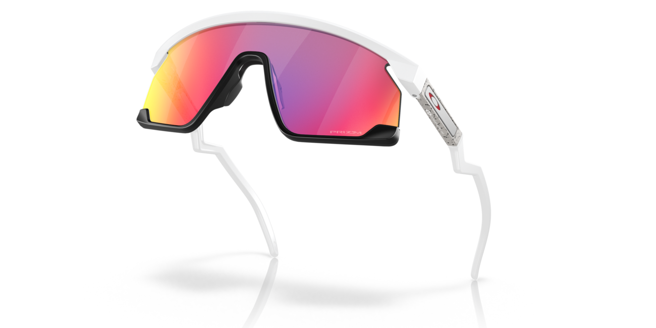 Oakley BXTR сонячні окуляри з оправою matte white та скельцами Prizm Road, 39