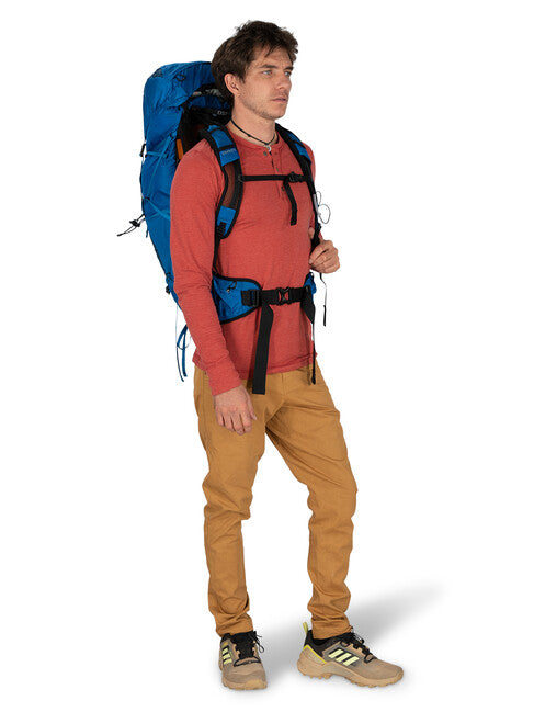 OSPREY EXOS 38 туристичний рюкзак, синя стрічка