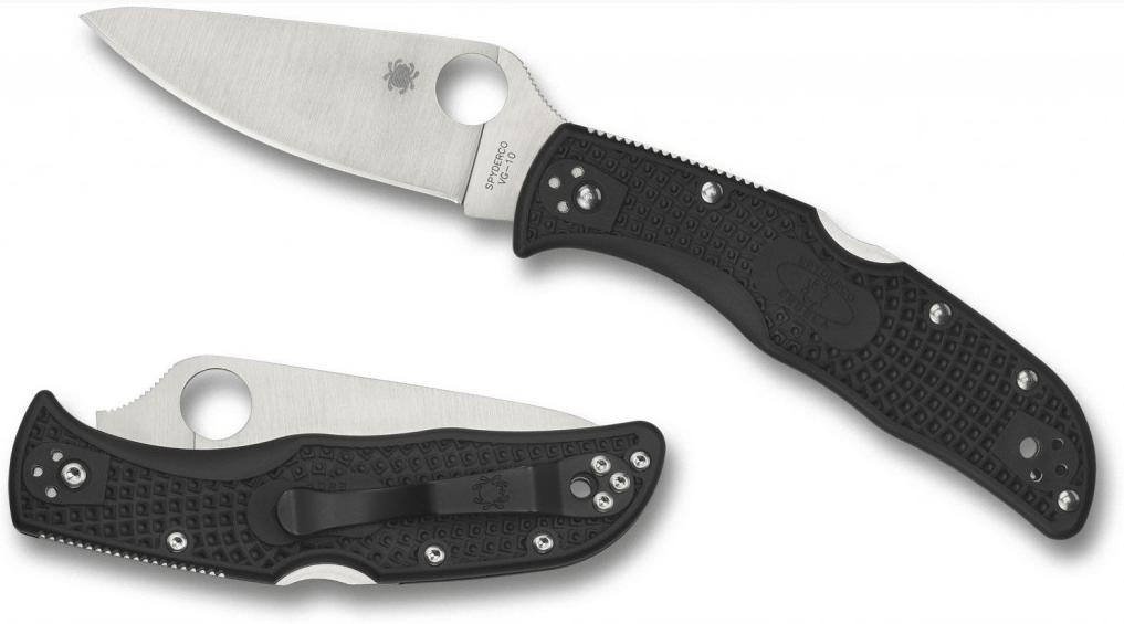 Spyderco Endela Lightweight кишеньковий ніж 7см, чорна FRN