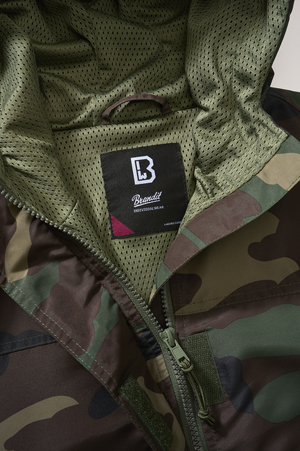 Brandit Summer Frontzip Windbreaker куртка жіноча, вудленд