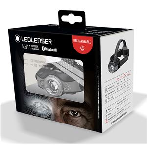 LEDLENSER MH11 налобний ліхтар, сірий