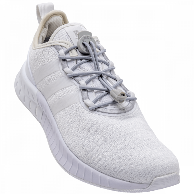Lock Laces шнурки до кросівок, сірі