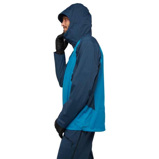 Black Diamond Recon Lt Stretch Shell лижна куртка чоловіча, kingfisher-індиго