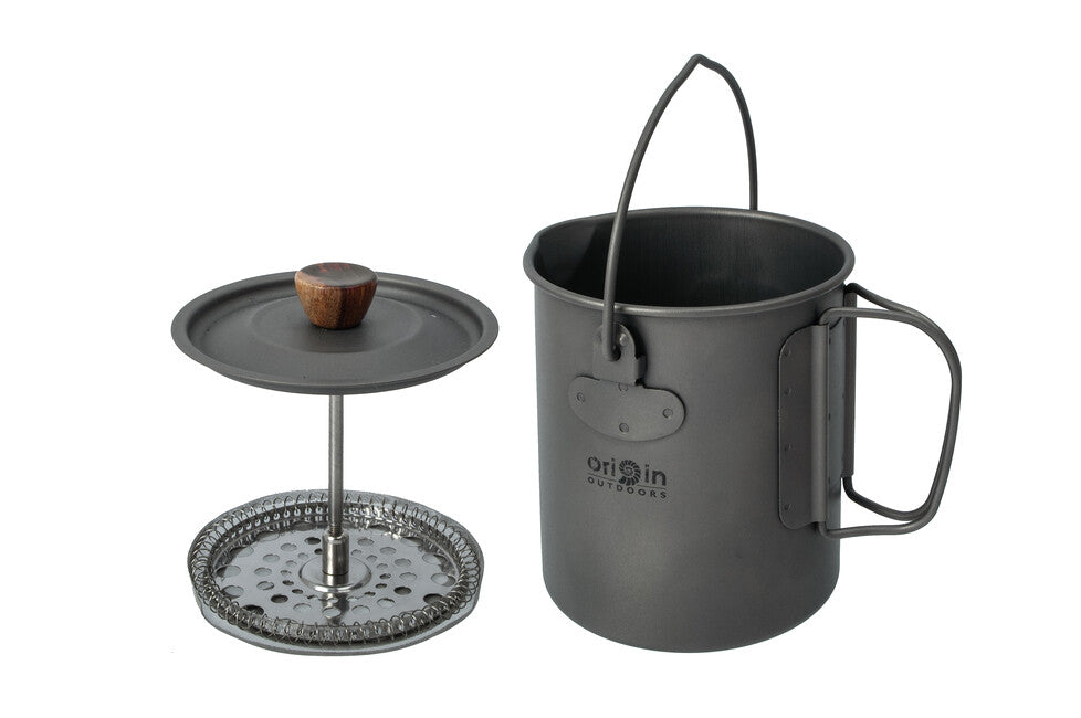 Origin Outdoors Titanium French Press 3 v 1 750 ml