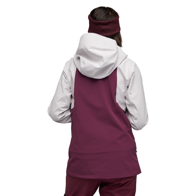 Black Diamond Recon Stretch Ski Shell лижна куртка жіноча, льодяна рожева-ожина