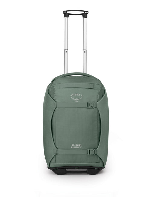 OSPREY SHUTTLE 45 дорожна сумка на колесах, косереу зелений