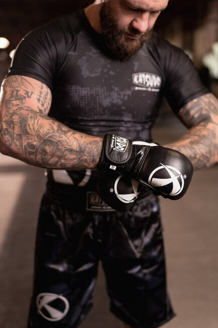 Katsudo Revenge MMA рукавиці, чорно-білі