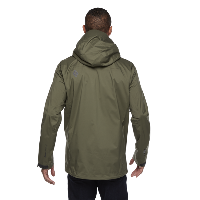 Black Diamond Stormline Stretch Rain Shell непромокаюча куртка чоловіча, тундра
