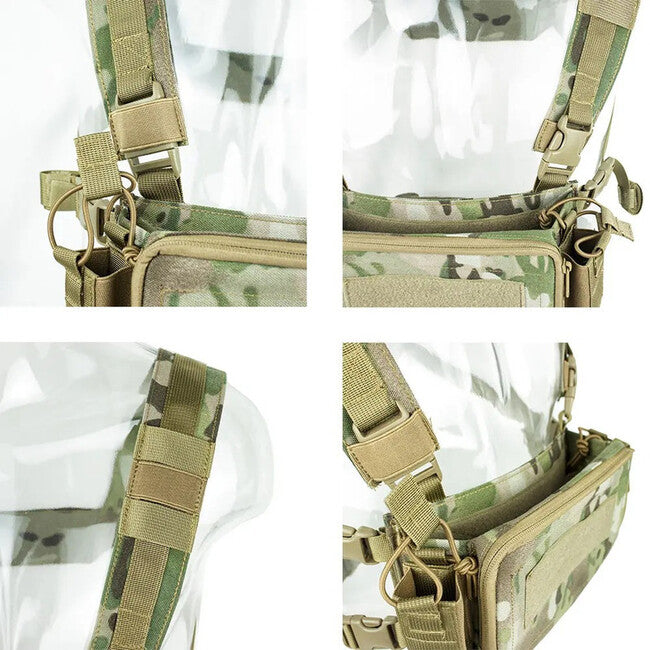 DRAGOWA Tactical Zero легка тактична жилет, CP