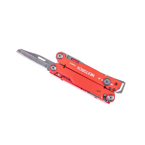NexTorch® Pioneer MT20RE багатофункціональний інструмент rescue edition, червоний