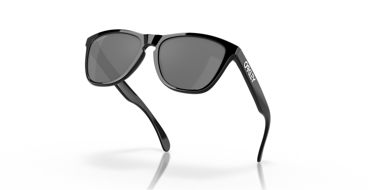 Oakley FROGSKINS сонячні окуляри з оправою Polished Black та лінзами Prizm 55