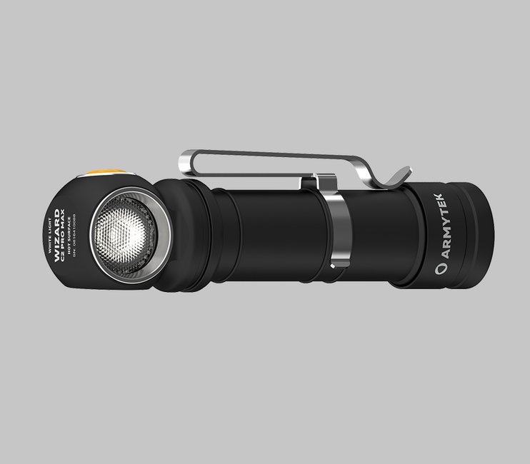 ArmyTek Wizard C2 Pro Max налобний ліхтар LED з магнітним тримачем акумуляторне живлення 1440, білий, 3720 лм