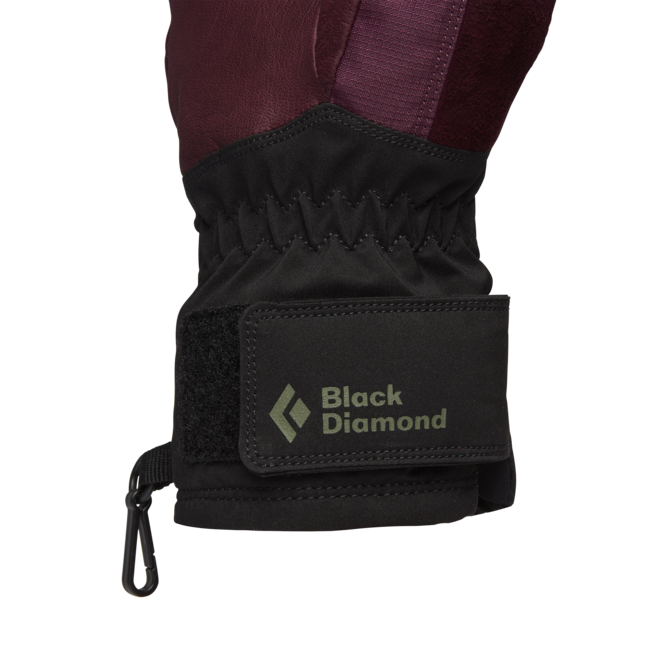 Black Diamond перчатки для альпінізму зимові жіночі, blackberry