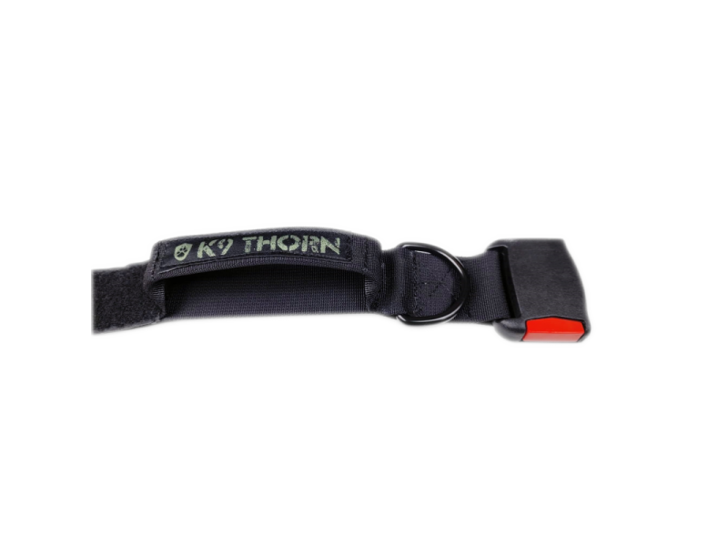 K9 Thorn ошийник з застібкою ITW Nexus та ручкою, чорний