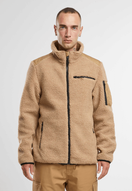 Brandit флісова куртка Ramble Teddyfleece чоловіча, верблюжа