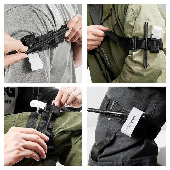 DRAGOWA Tactical Flex Plus стискаючий турнікет, чорний