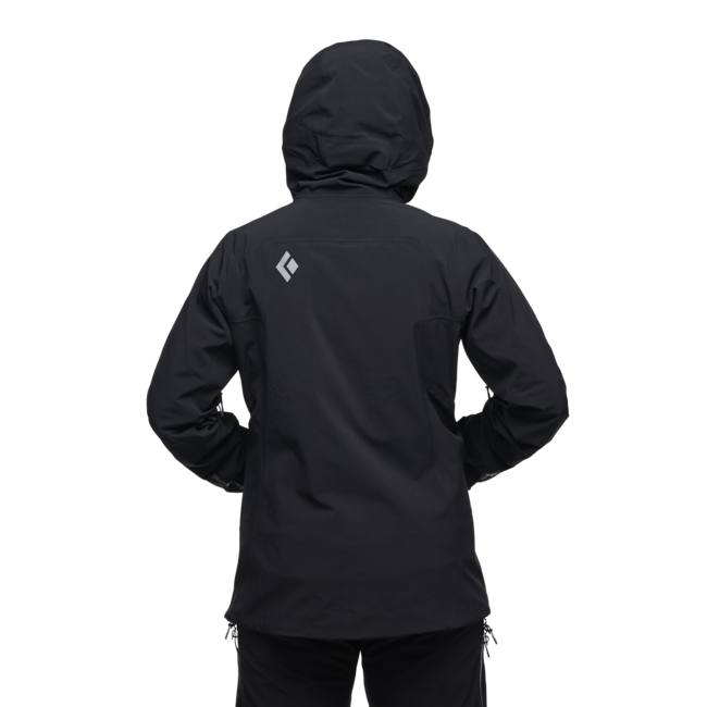 Black Diamond Recon Insulated Shell непромокаюча куртка жіноча, чорна
