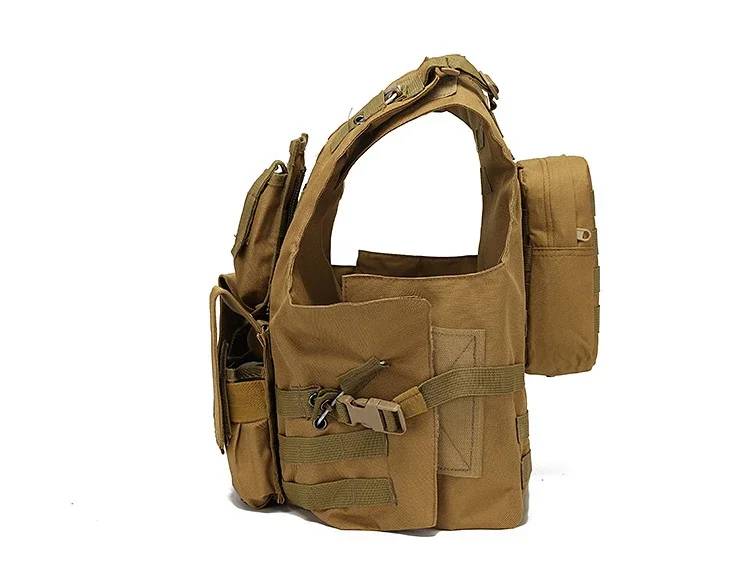 DRAGOWA Heavy Duty жилет військовий, мультикам чорний