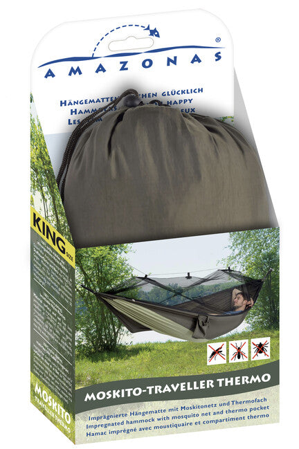 Amazonas Mosquito Traveller Thermo термальна гамак із захистом від комарів
