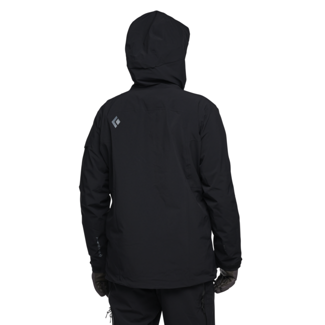 Black Diamond Recon Insulated Shell непромокальна куртка чоловіча, чорна