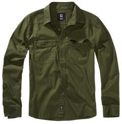 Brandit Flanellshirt сорочка, оливкова