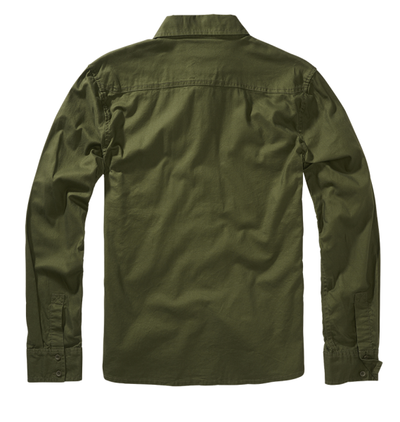 Brandit Flanellshirt сорочка, оливкова