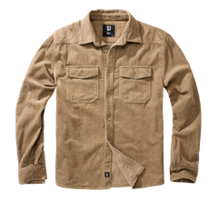 Brandit Corduroy Classic рубашка з довгими рукавами, верблюжа