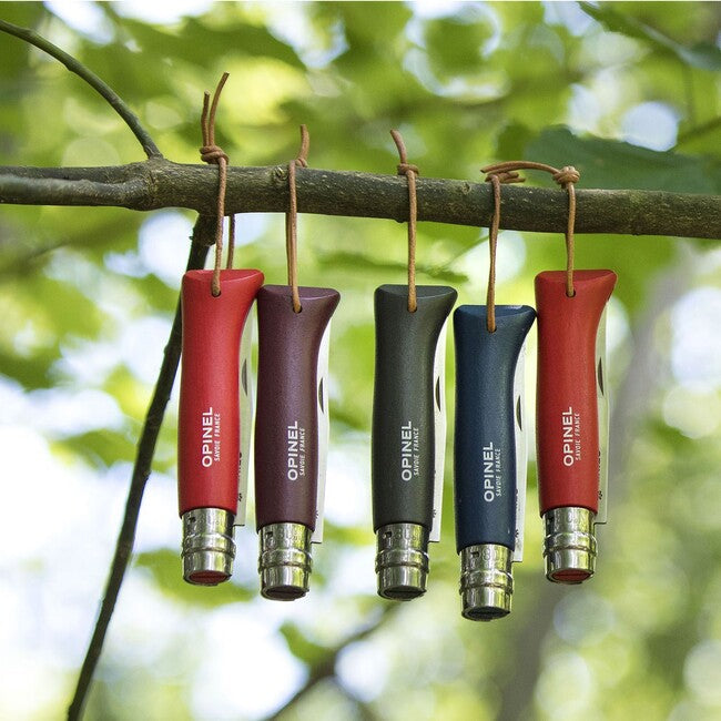 Opinel VRI N° 08 Trekking складний ніж, бордовий
