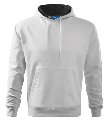 Malfini толстовка з капюшоном 320g, біла