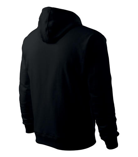 Malfini толстовка з капюшоном 320g/m, чорна