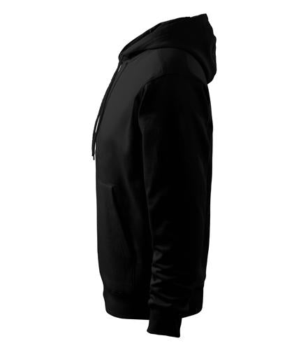 Malfini толстовка з капюшоном 320g/m, чорна