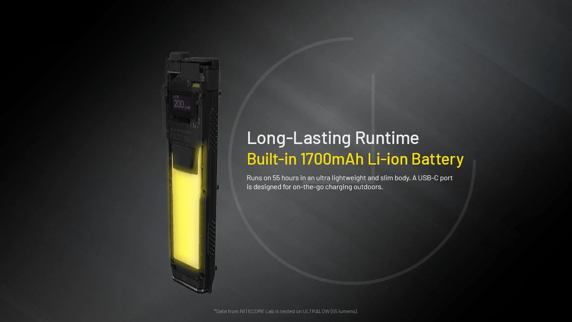 Nitecore EDC27 перезаряджаний ліхтар UHi