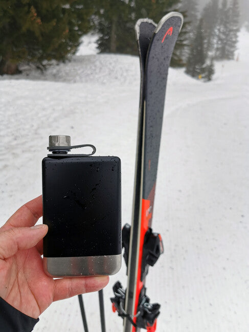 Origin Outdoors On The Rocks плоска пляшка, чорна, 230 мл