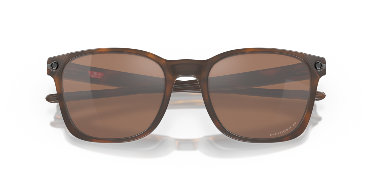 Oakley OJECTOR сонячні окуляри з оправою матовий коричневий черепаховий та зі скельцами Prizm Tungsten Polarized, 55