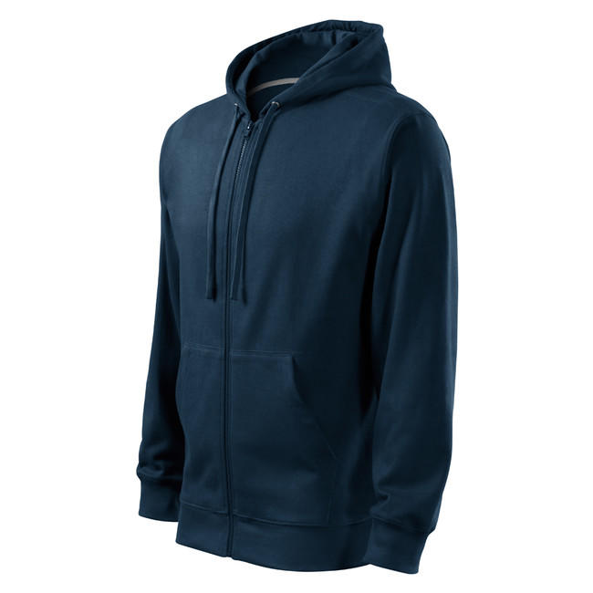 Malfini Trendy Zipper світшот 300g/m2, темно-синій