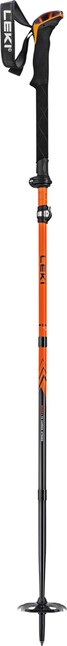 LEKI Sherpa FX Carbon Strong трекінгові палиці, помаранчево-денімова синя, 120 - 140 см
