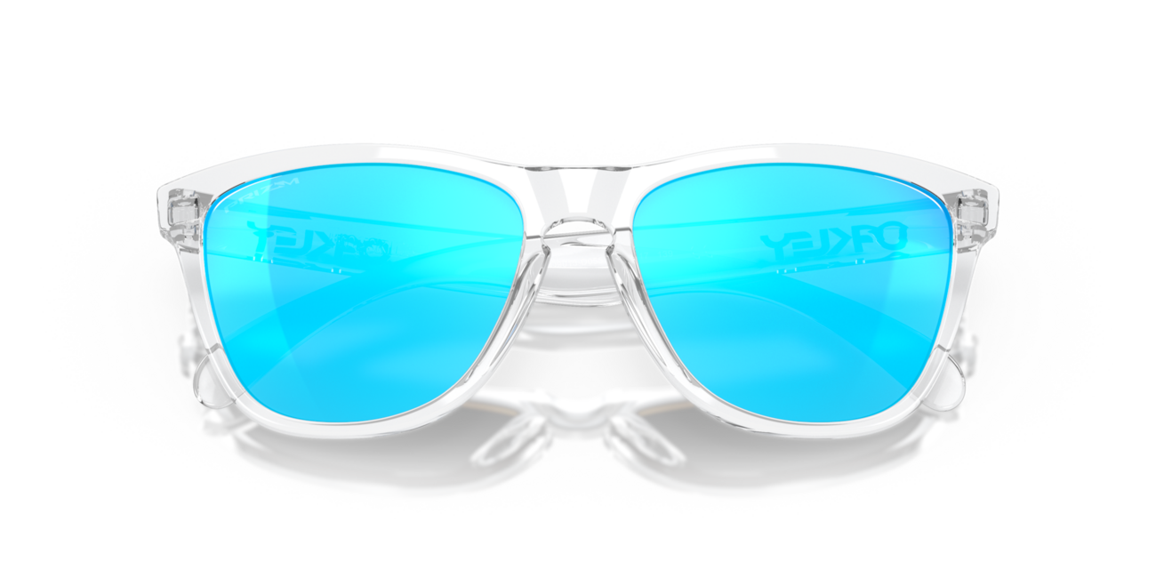 Oakley сонцезахисні окуляри FROGSKINS з оправою Crystal Clear зі скельцями Prizm