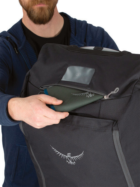 OSPREY Daylite Whld Duffel дорожна сумка на колесах 85, чорна