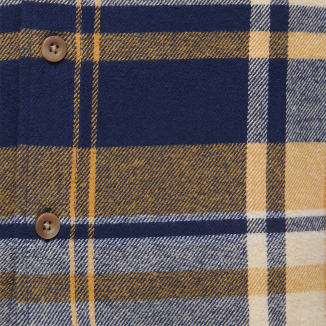 Black Diamond Project Flannel фланелева сорочка чоловіча, індиго-золотий в клітинку